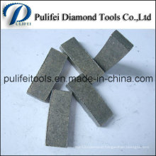 China Professional Manufacturer Pulifei 250-800mm Diamond Segment for Granite Rock